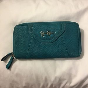 Teal Jessica Simpson Wallet